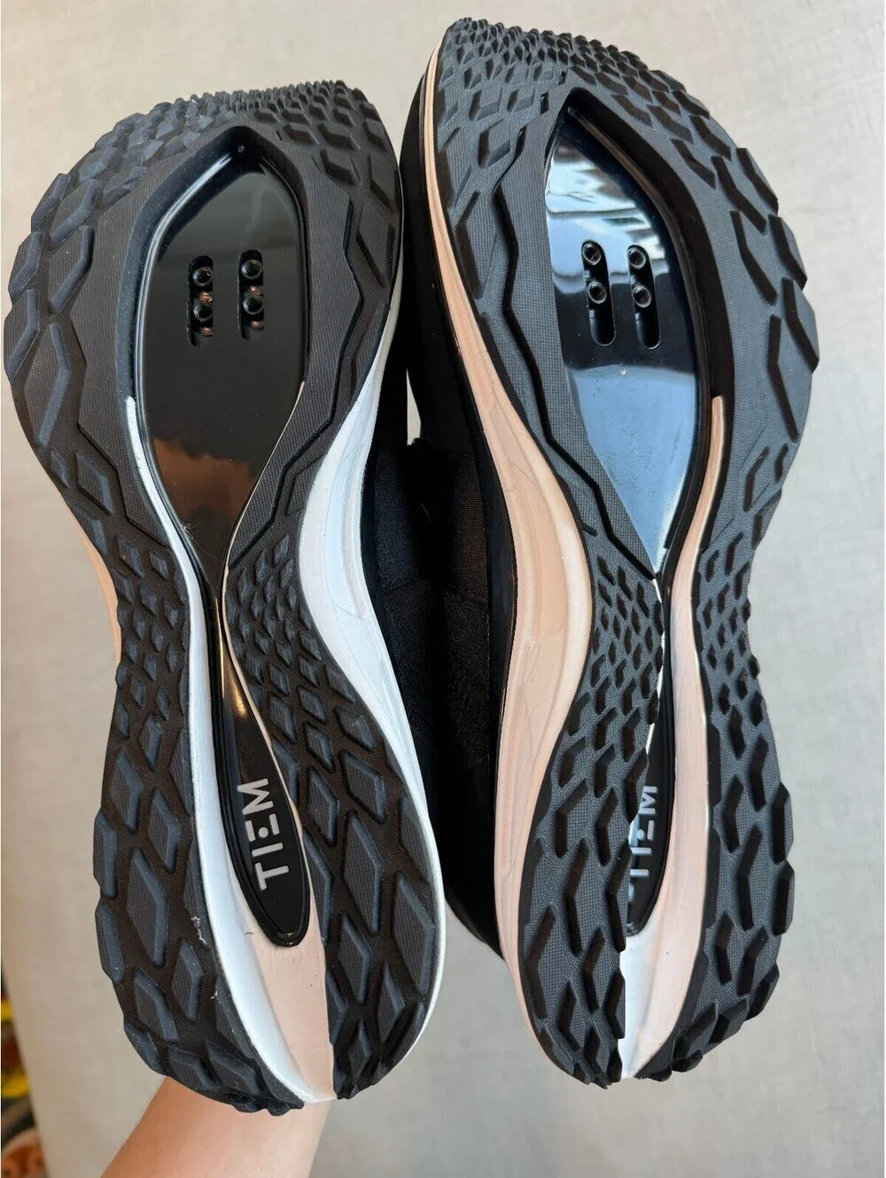 Brand New TIEM Slipstream Indoor Cycling Shoes Black Size 11.5